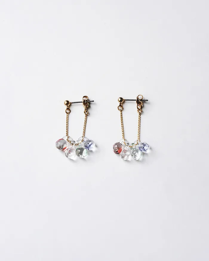 ピアス ブルーベリー1